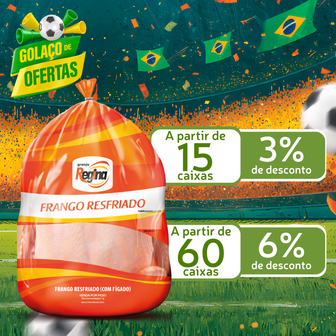 Frango Resfri 20kg - Granja Regina